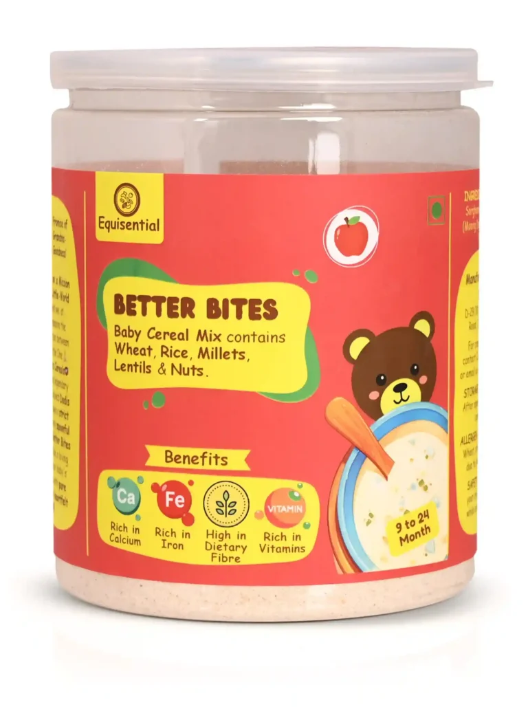 Better Bites Baby Cereal - Apple - 9 to 24 Month thumb 4