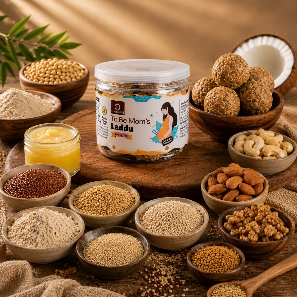 To Be Mom's Laddu - Multigrain (2nd & 3rd Trimester)